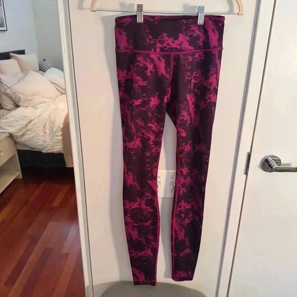 LULULEMON Wunder Under Pant Breezie Regal Plum Black - Picture 4 of 8